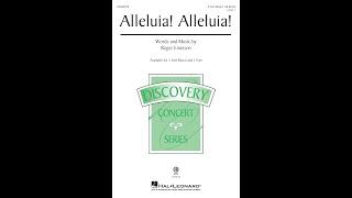 Alleluia Alleluia 3-Part Mixed Choir - by Roger Emerson