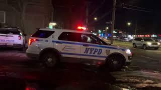 NYPD 122 responding to a known call