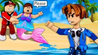 ROBLOX Brookhaven RP - FUNNY MOMENTS Peter Saves Poor Beautiful Mermaid