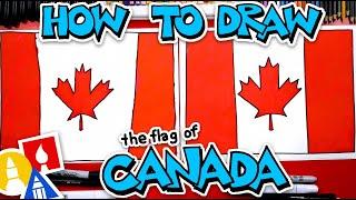  How To Draw The Canada Flag - Happy Canada Day