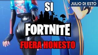 SI EL COMERCIAL DE FORTNITE TE DIJERA LA VERDAD  COMERCIALES HONESTOS