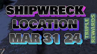 Shipwreck Location Today March 31 2024 GTA Online  GTA online daily shipwreck  location