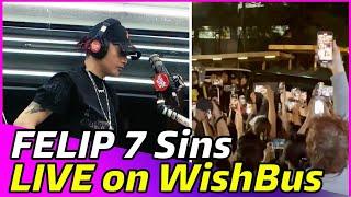 FELIP arrival and soundcheck for 7 Sins WishBus Performance  SB19 Update