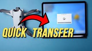 DJI Quicktransfer Anleitung und Alternativen zum Dateitransfer von Deiner DJI Mini 4 Pro Drohne