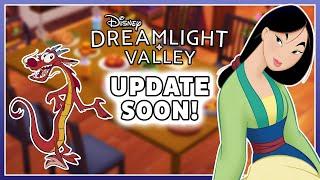 Rapidly Arriving Mulan & Mushu Update?  Disney Dreamlight Valley
