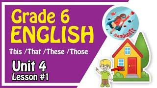 Grade 6 English Language  Unit 4--Lesson 01   ‍