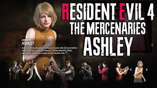 How to play as ASHLEY in RESIDENT EVIL 4 REMAKE Mercenaries