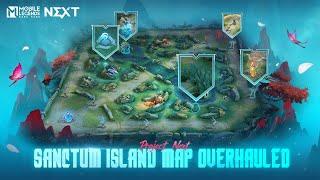 Revamped Sanctum Island Map of Project NEXT 2024  Mobile Legends Bang Bang