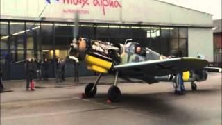 Messerschmitt Bf109 testrun 2014 12 04