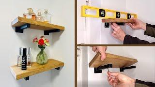 How to hang shelves  DIY Projects