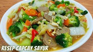 RESEP CAPCAY SAYUR  Kuah nya ENAK Masak nya GAMPANG