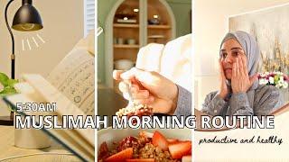 530AM Morning Routine ️  healthy simple & productive habits 