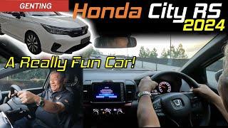 Honda City RS 2024 Road Drive Genting Hillclimb Dry and Wet - A Really Fun Car  YS Khong Driving