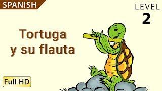 Turtles Flute Learn Spanish with subtitles - Story for Children BookBox.com
