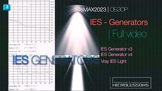 IES Генераторы  IES Generators  V-Ray5  3dsMAX2023