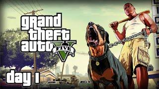 Прохождение GTA 5  ДЕНЬ #1 — 01.04.2020 ЗАПИСЬ