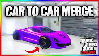 NEW GTA 5 ONLINE CAR TO CAR MERGE GLITCH BACK TO BACK BENNYS F1 WHEELS ON ANY CAR ALL CONSOLES