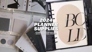 2024 Planner Supplies  A5 Rings  Cloth and Paper Haul  Stationery Haul