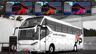 RILIS  SHARE 3 LIVERY POLOSAN MOD BUSSID SR2 XHD GEN 1 HINO RK Free PPL - bus simulator id