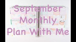 September Plan With Me