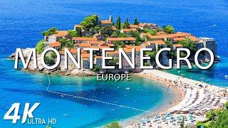 FLYING OVER MONTENEGRO 4K Video UHD - Relaxing Music With Beautiful Nature Video For Stress Relief