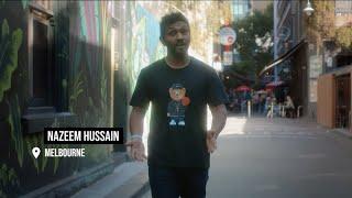 This is how Nazeem Hussain does Melbourne