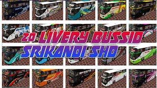 KUMPULAN LIVERY BUSSID SRIKANDI SHD KEREN 2020