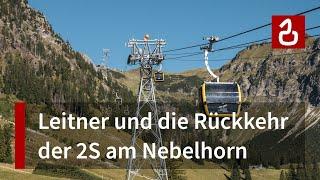 Die Nebelhornbahn in Oberstdorf  Moderne Seilbahn-Technik am Allgäuer Aussichtsgipfel