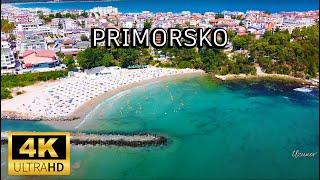 Primorsko Bulgaria- Summer 2020 - 4K Drone Video
