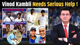 Fans shocked and worried as viral video shows unwell Vinod Kambli struggling to walk properly