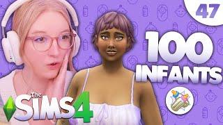 Baby is Born - 100 Infants Challenge 47  The Sims 4
