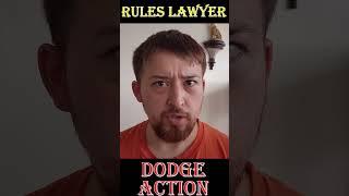 Dodge #dnd #dnd5e #ruleslawyer #dodge #short #shorts #rules #actions #dndshorts