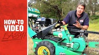 How to Use a Self-Propelled Trencher