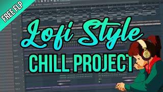 Free FLP Lofi Style  Chillhop Music Project in FL Studio