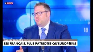 Mathieu Bock-Côté  Les Français plus patriotes quEuropéens