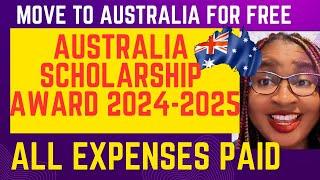 COME TO AUSTRALIA for FREE SCHOLARSHIP AWARD ?ALL EXPENSES PAID for AFRICANS & ASIANS .Apply Now