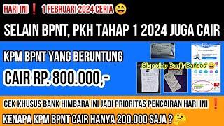 KPM BPNT BERUNTUNG  CAIR 800.000 LEWAT KKS DI BULAN FEBRUARI KOK BISA? PKH DAN BPNT TAHAP 1 CAIR