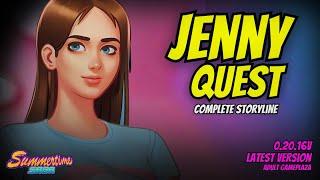 Jennys Complete Storyline  Summertime Saga 0.20.16  Jennys Full Walkthrough 2024