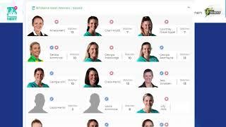 WBBL 2020 2nd Semi Final Brisbane Heat vs Sydney Thunder Women Cricket Score & Commentary