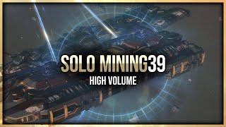 Eve Online - High Volume - Solo Mining - Episode 39