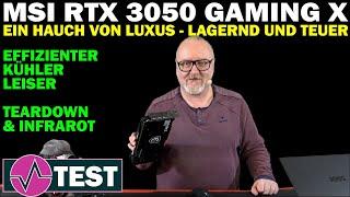 MSI GeForce RTX 3050 Gaming X 8GB im Test Leise erstaunlich kühl und sogar einen Tick schneller