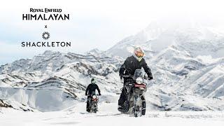 The Epitome Of Adventure  Royal Enfield Himalayan x Shackleton