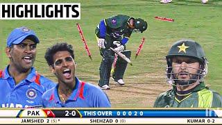 Thrilling Bowling  by Bhuvneshwar Kumar vs Pakistan  Ind vs Pak 1st t20 2012  bhuvnehwar W W W 