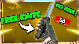 The COMPLETE GUIDE To A FREE KNIFE In 2024 WITHOUT RISK