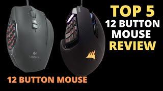 Top 5 Best 12 Button Gaming Mouse Review Feature and Guide - 2023 Update