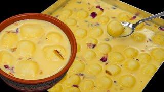 अंगूरी रसमलाई बनाने का सबसे आसान तरीका  Rasmalai Recipe  Angoori Rasmalai Recipe   KabitasKitchen