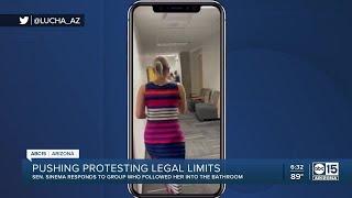 Senator Kyrsten Sinema responds to weekend activist incident at Arizona State University