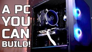 A GAMING PC YOU CAN ACTUALLY BUILD Ryzen 5600X + RX 6600 XT Build Guide