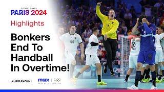 Last Gasp Winner In HANDBALL   Germany vs France  #Paris2024 Highlights