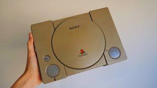 Restoring a Very Yellowed PS1 - Retrobright on a Budget